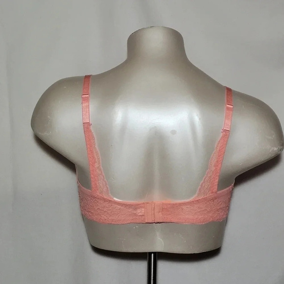 34DD Gilligan & O'Malley Everyday Lift Push-Up Underwire Bra Pom Pom Pink NWT - Picture 7 of 8